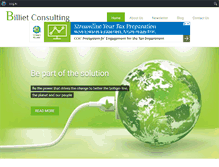 Tablet Screenshot of billietconsulting.com